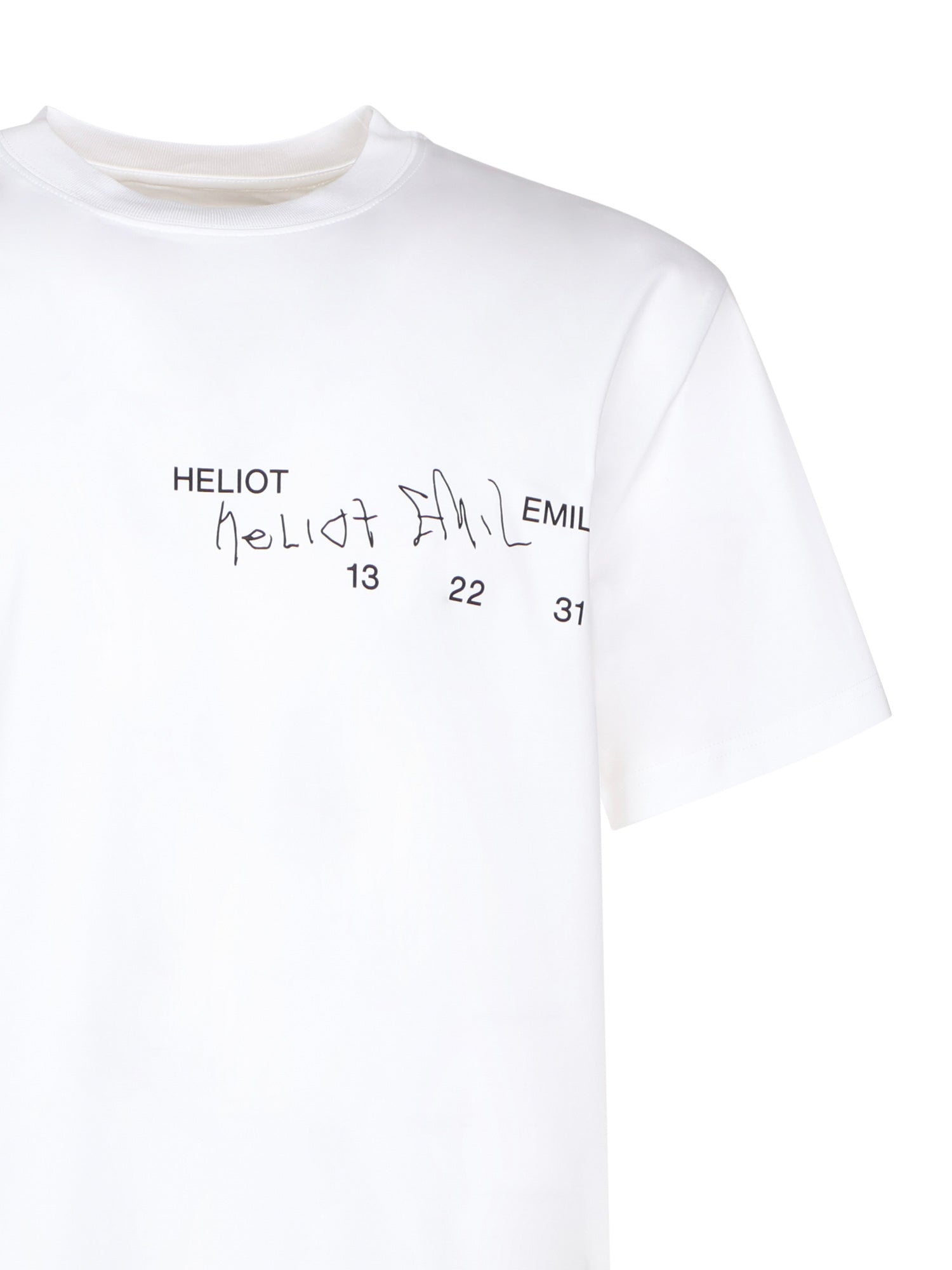 Heliot Emil T-shirts and Polos White Cotton