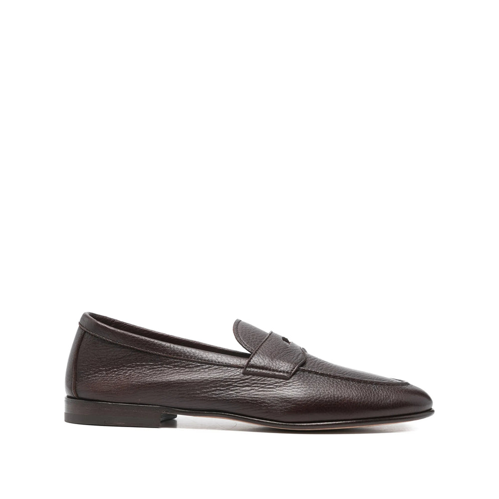 Shoe Henderson Baracco Brown Calf Leather: 100
