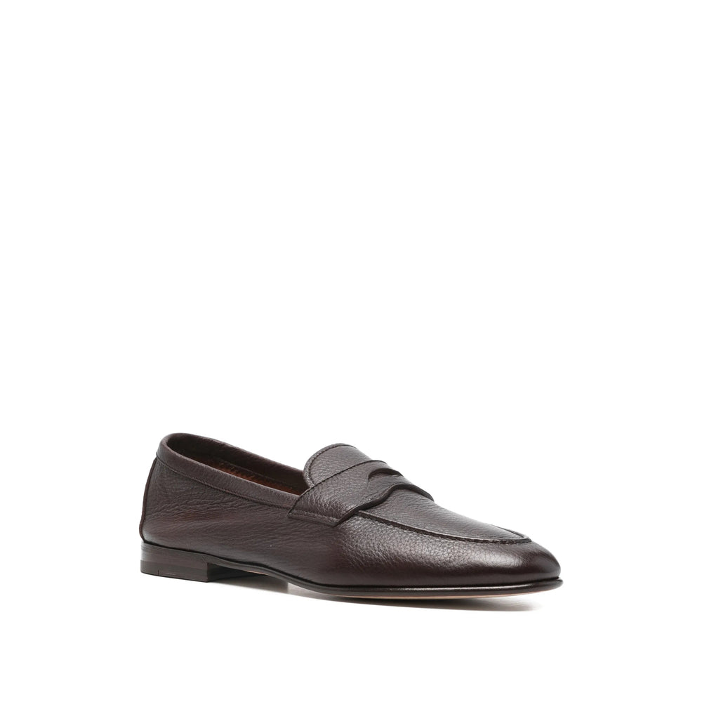 Shoe Henderson Baracco Brown Calf Leather: 100