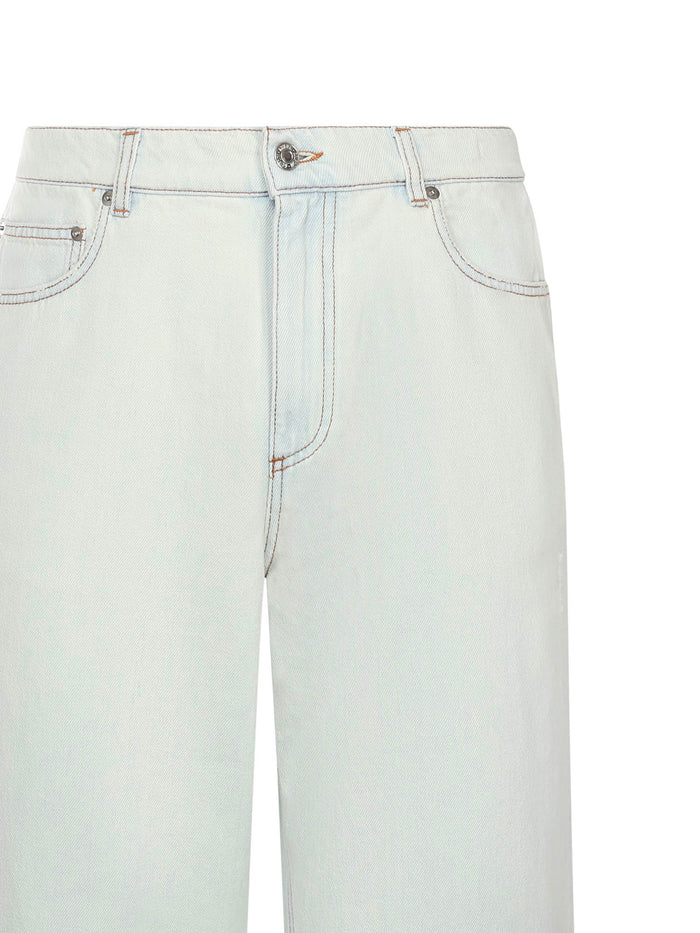 Grifoni Jeans Blue Cotton