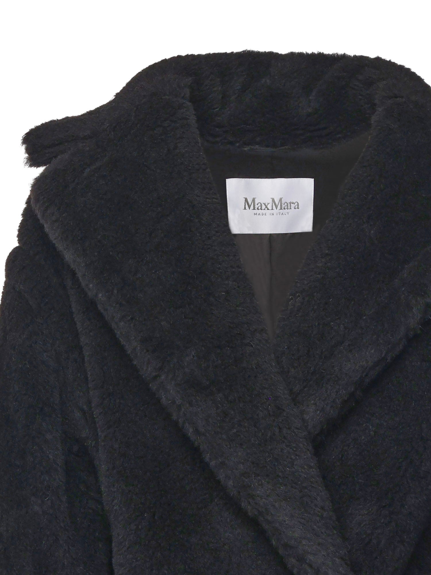 Max Mara Coats Black Alpaca