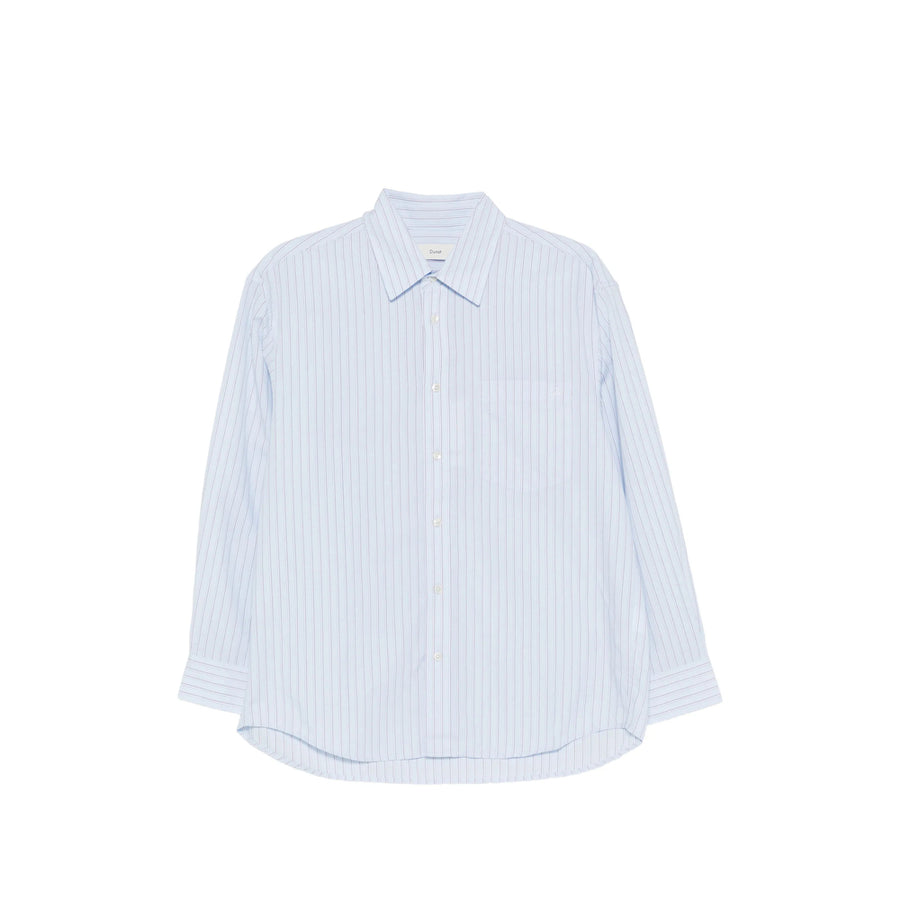 Shirt Dunst Blue-White Blue/white Cotton