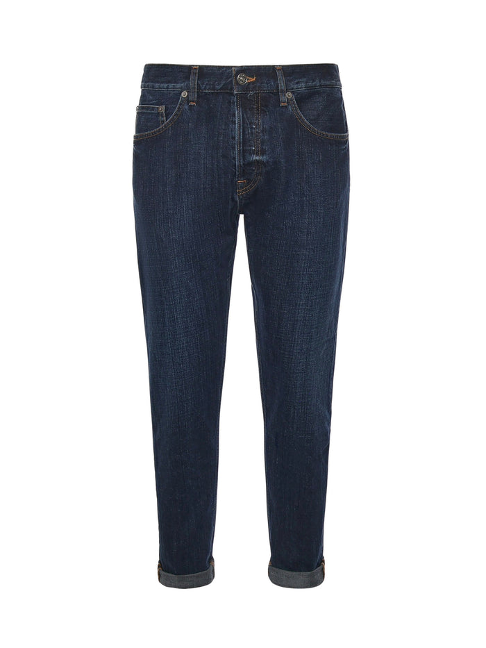 Dondup Jeans Blue Cotton