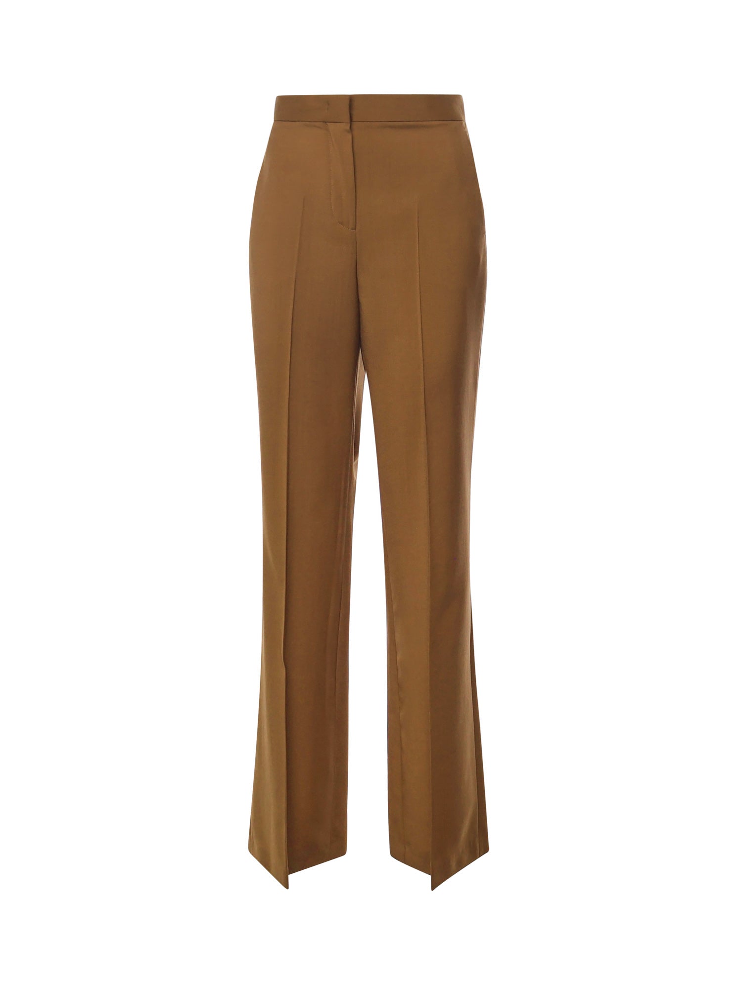 Fendi Rtw Brown Wool