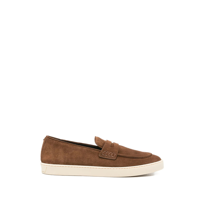 Shoe Canali Brown Lining Calf Leather: 100