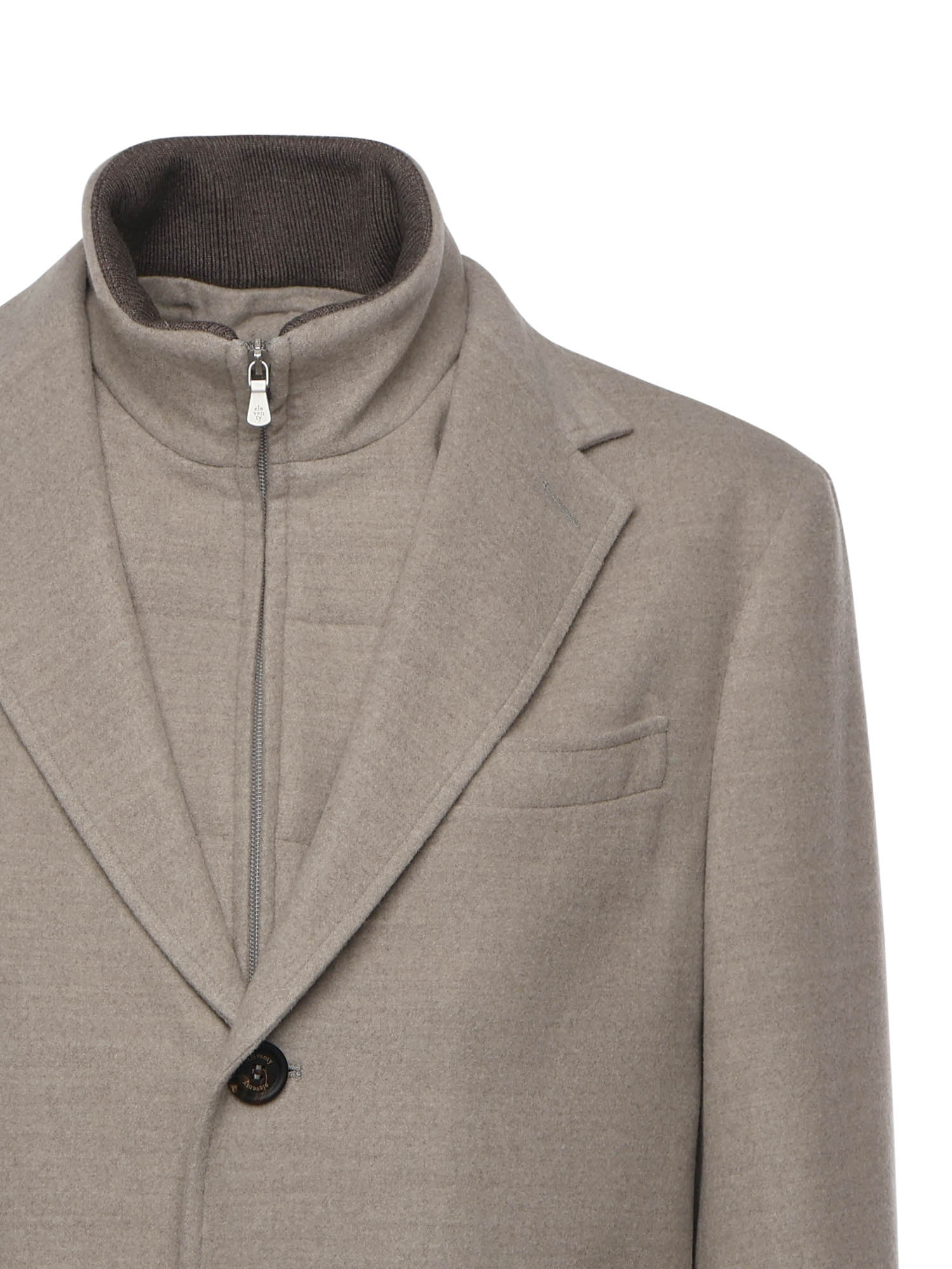 Eleventy Coats Clay Wool