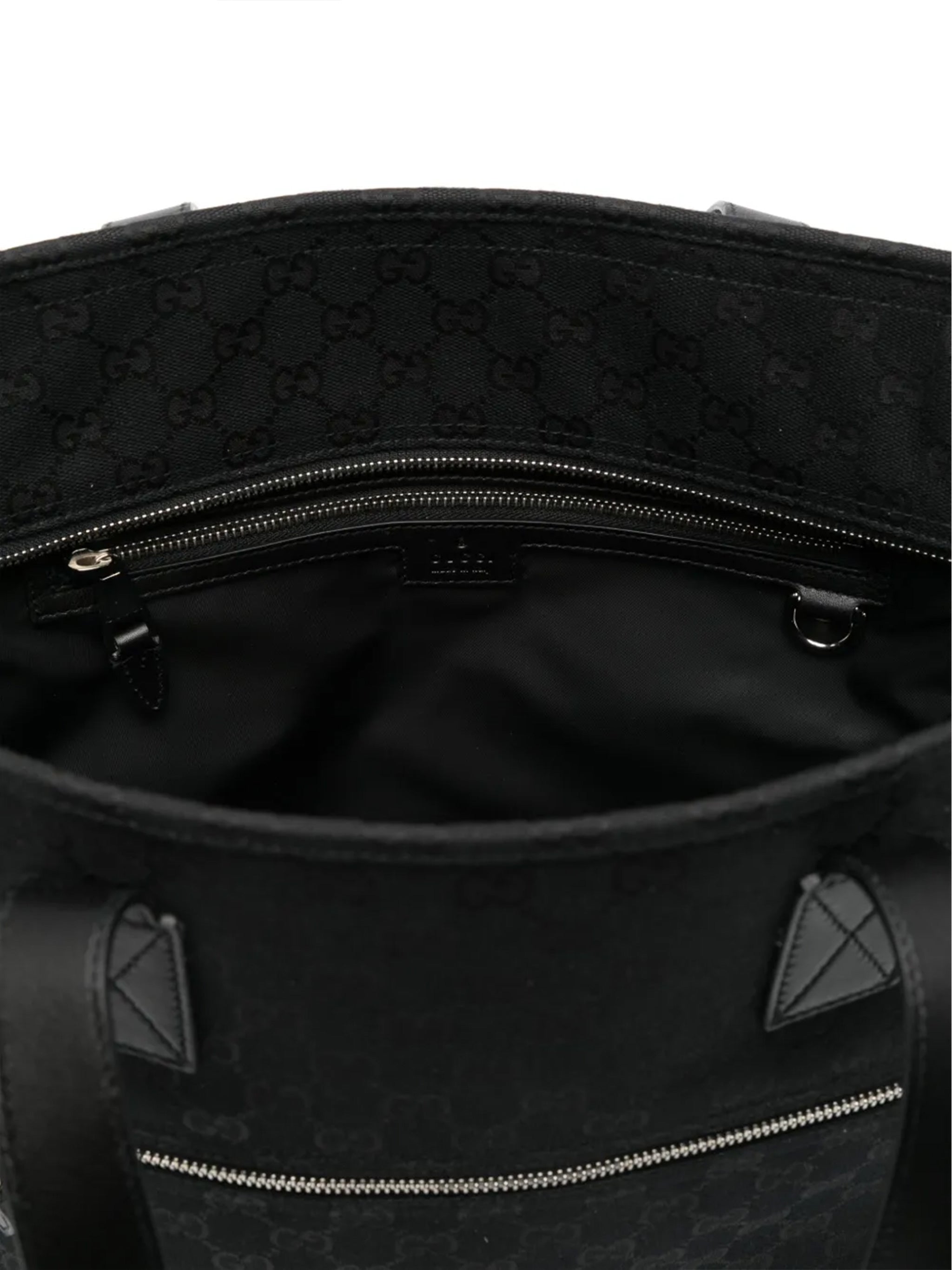 Tote Black Canvas | Borsa