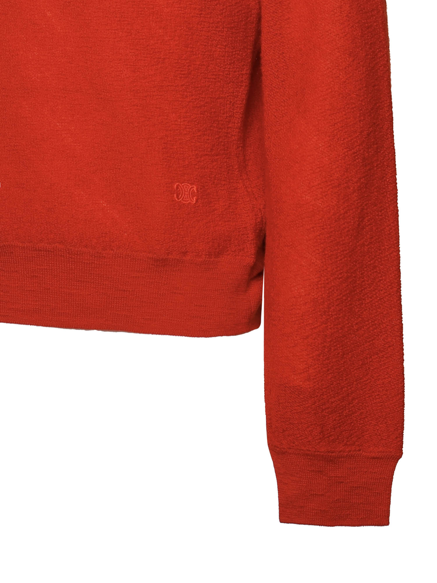 Céline Sweaters Red Wool