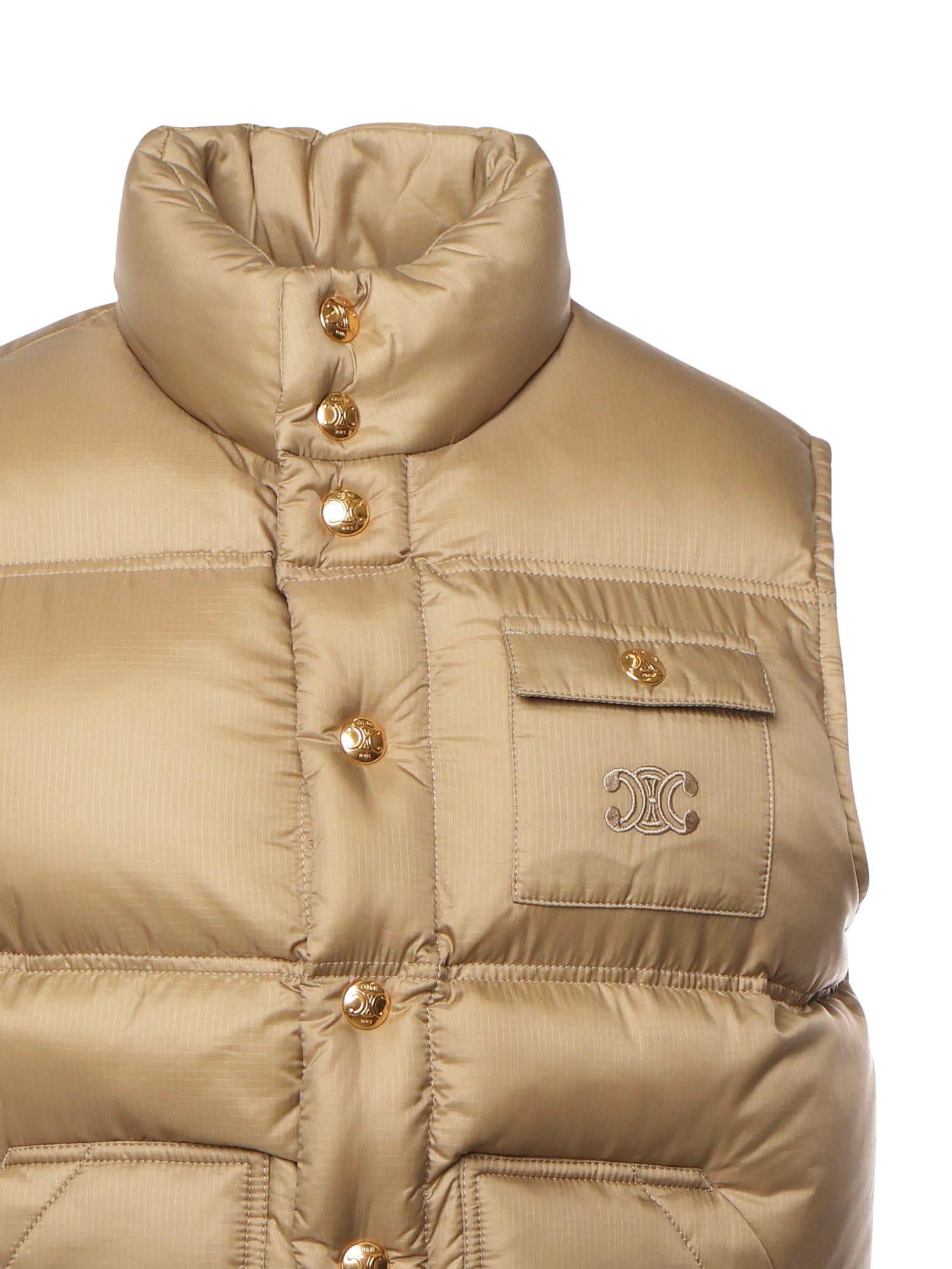Céline Jackets Beige Polyamide