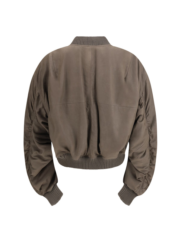 Bomber Jacket Secchia Flight Lambskin Dust