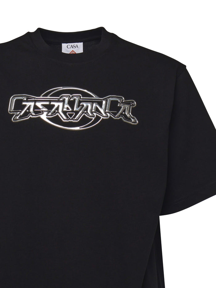 Casablanca T-Shirts And Polos Black Cotton
