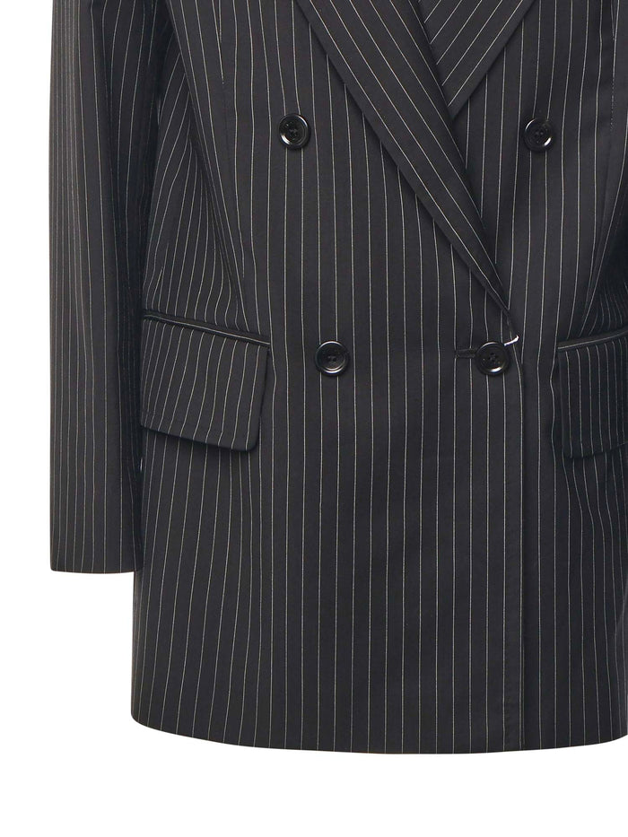Max Mara Jackets Black Virgin Wool