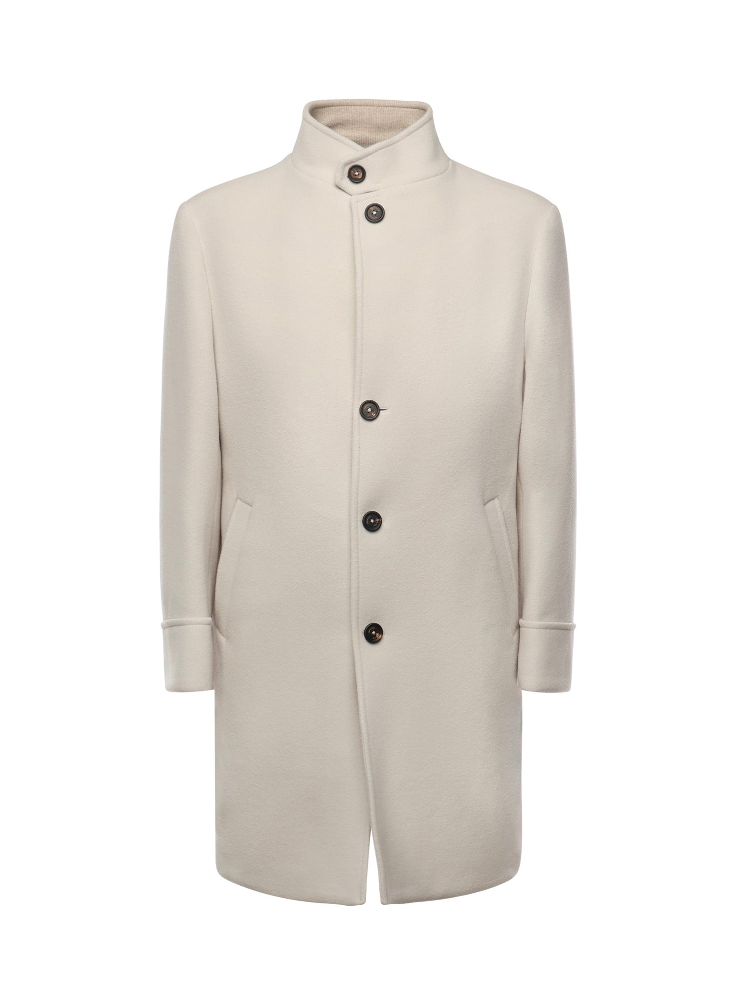 Eleventy Coats Sand Wool
