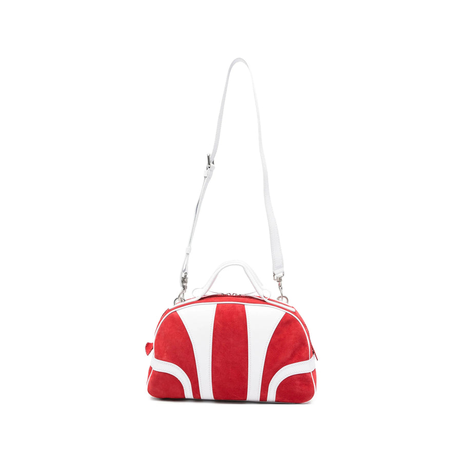 Bum Bag Red-White Red/white Outer: Calf Leather Tote