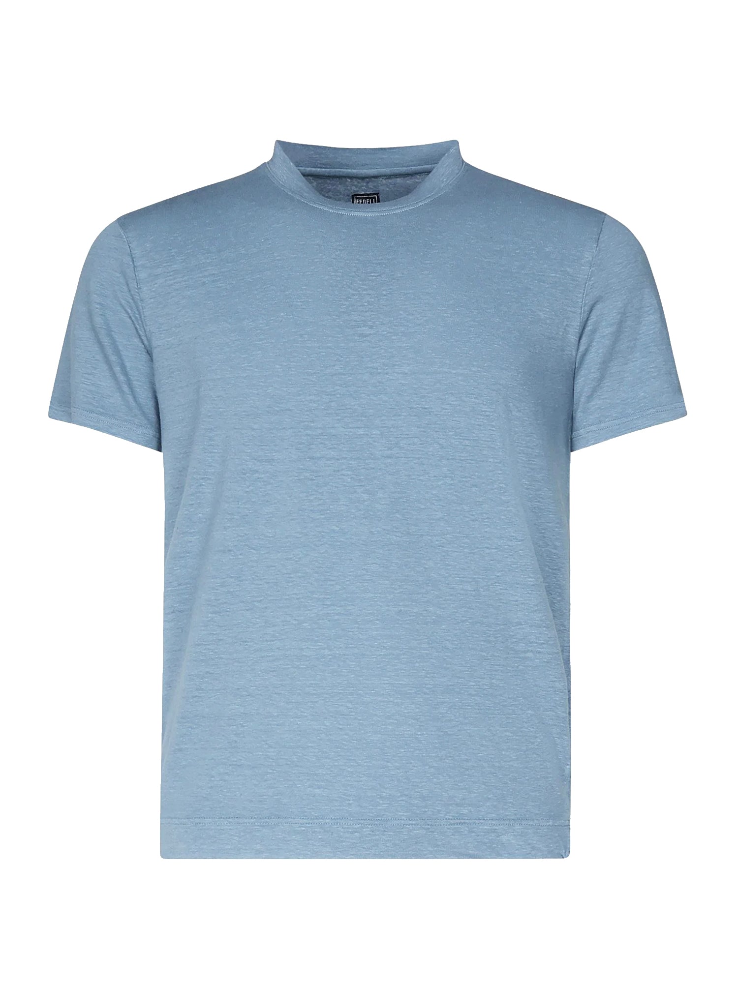 Fedeli T-shirts and Polos Blue Linen