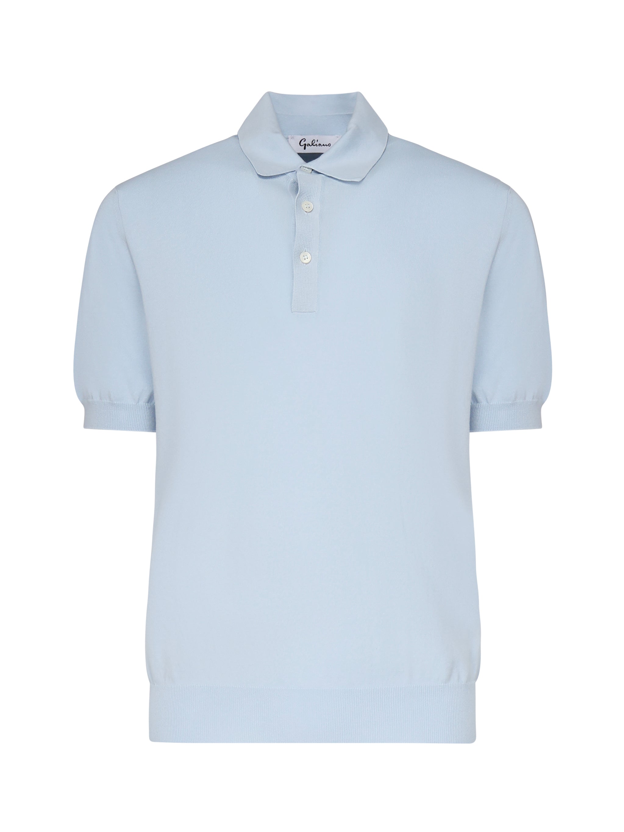 GALIANO T-shirts and Polos Blue Cotton