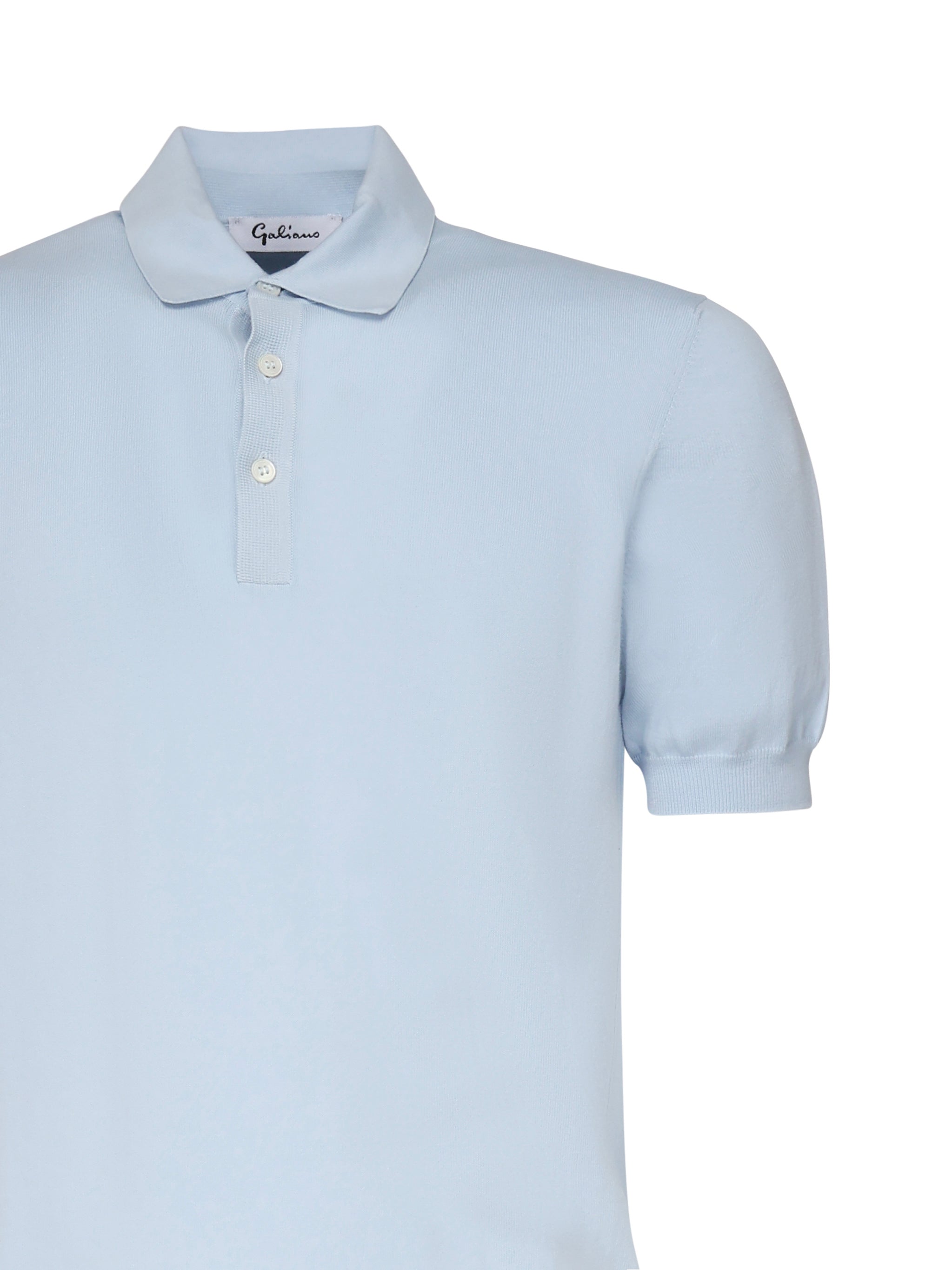 GALIANO T-shirts and Polos Blue Cotton