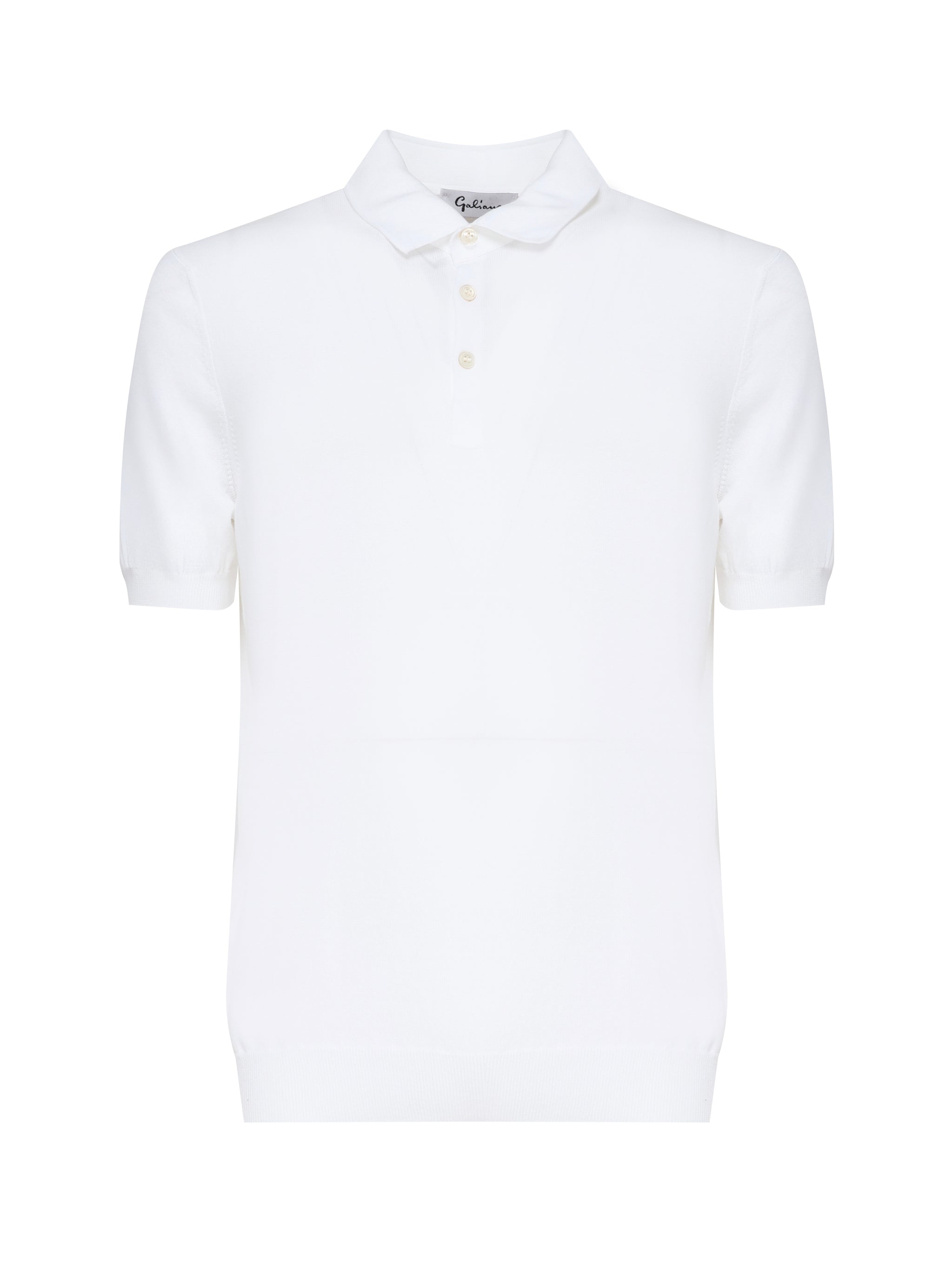 GALIANO T-shirts and Polos White Cotton