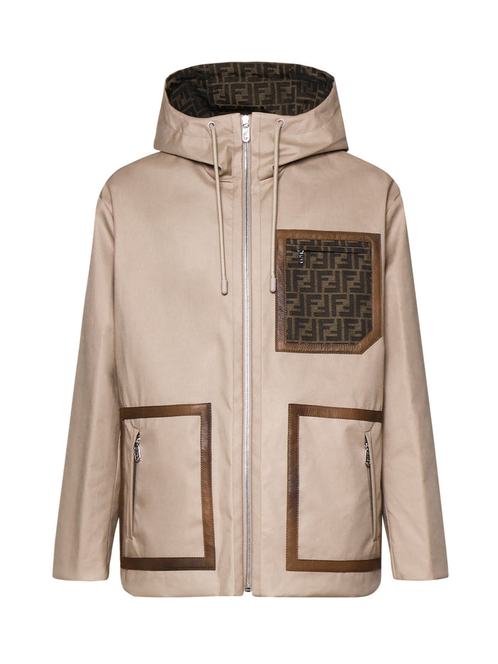 Fendi Jackets Walnut Polyester