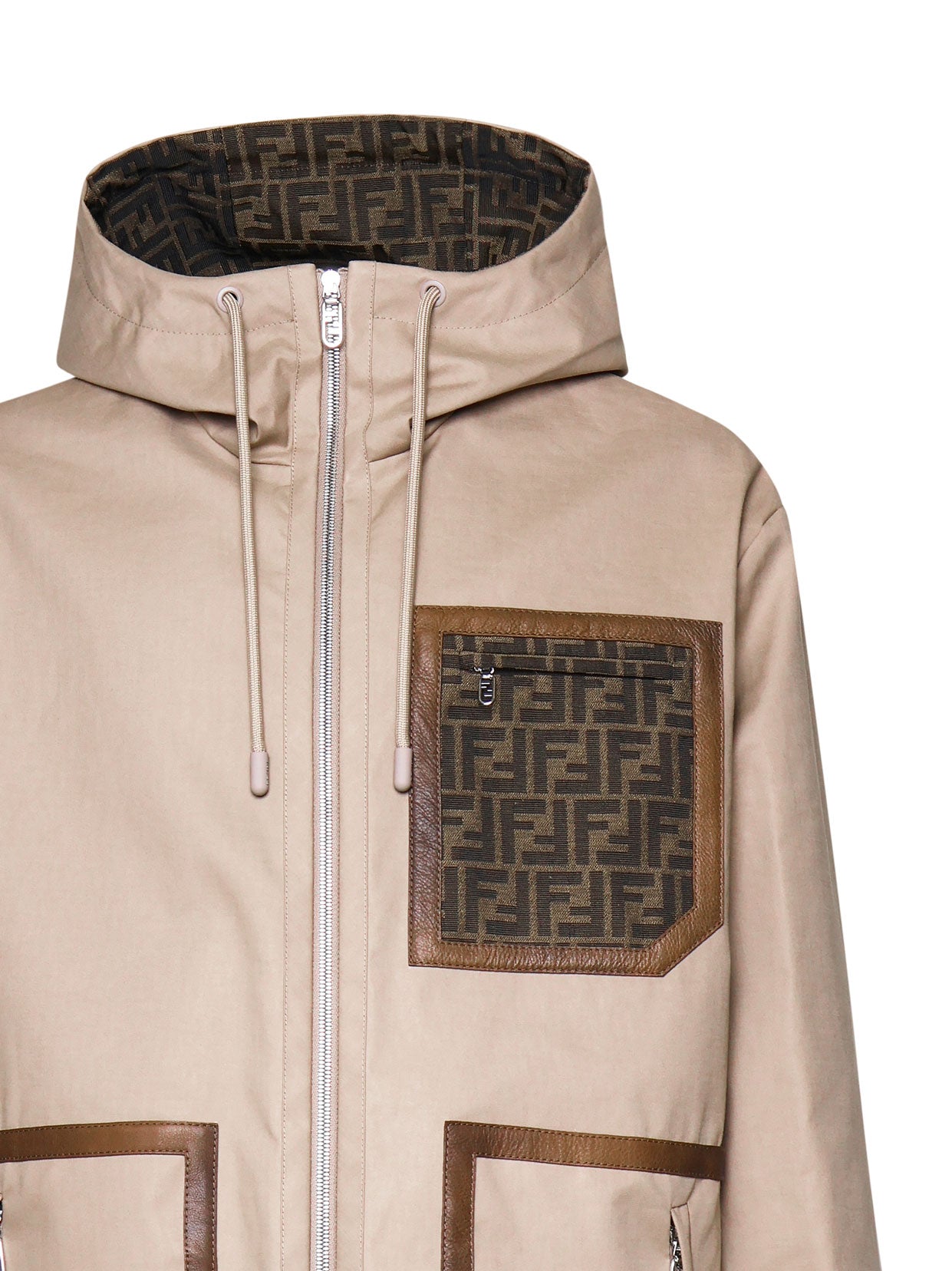 Fendi Jackets Walnut Polyester