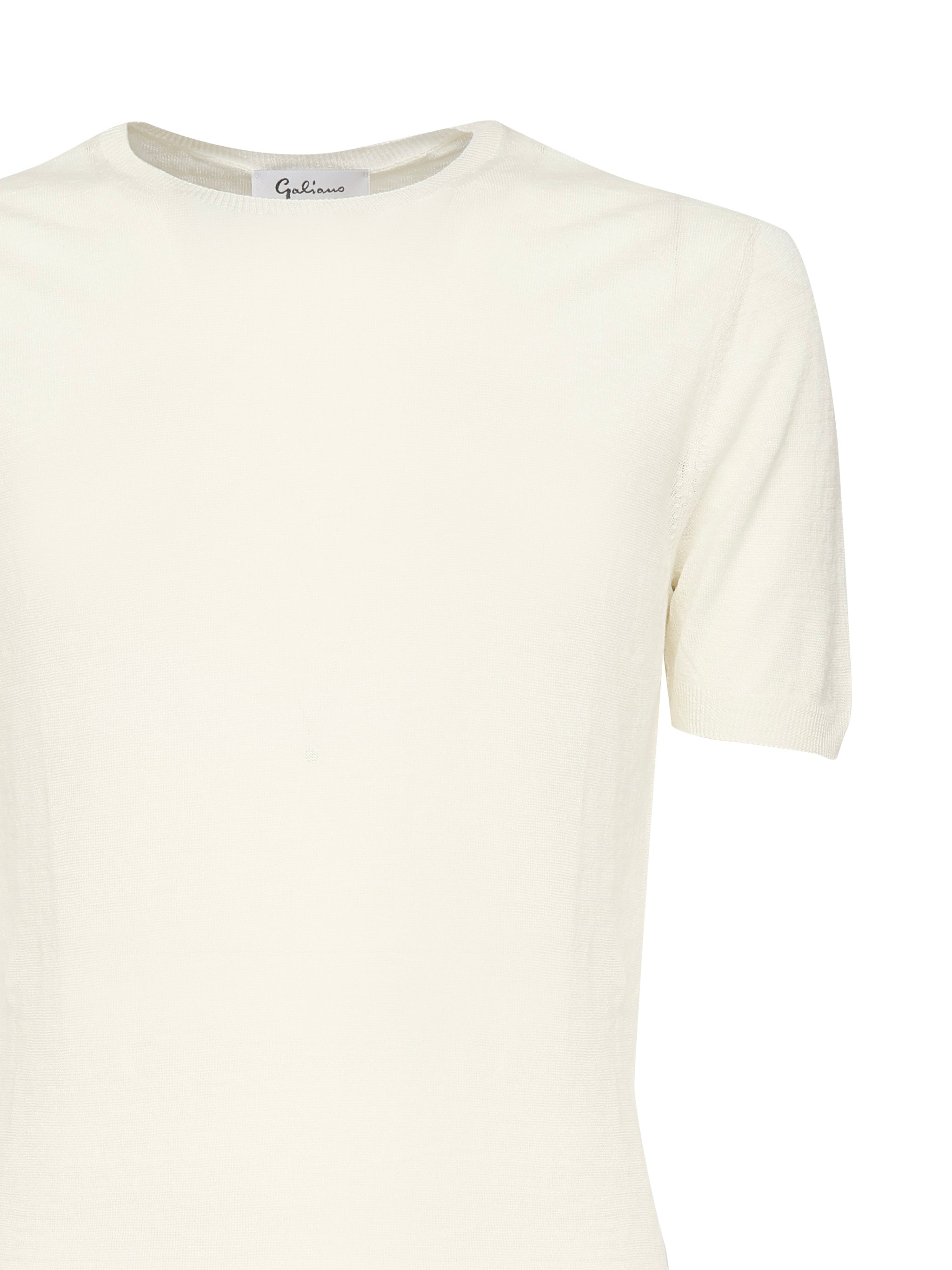 GALIANO T-shirts and Polos White Cotton