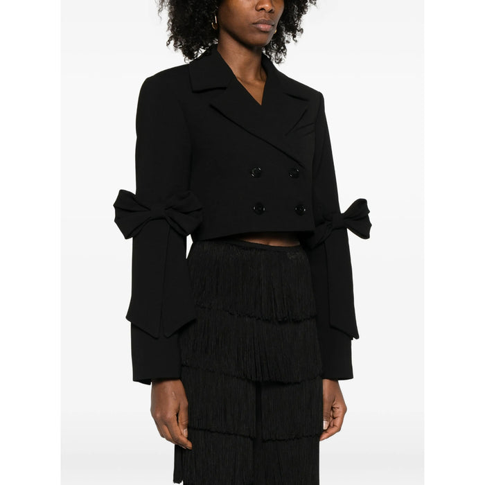 Jacket Ganni Black Polyester: 100