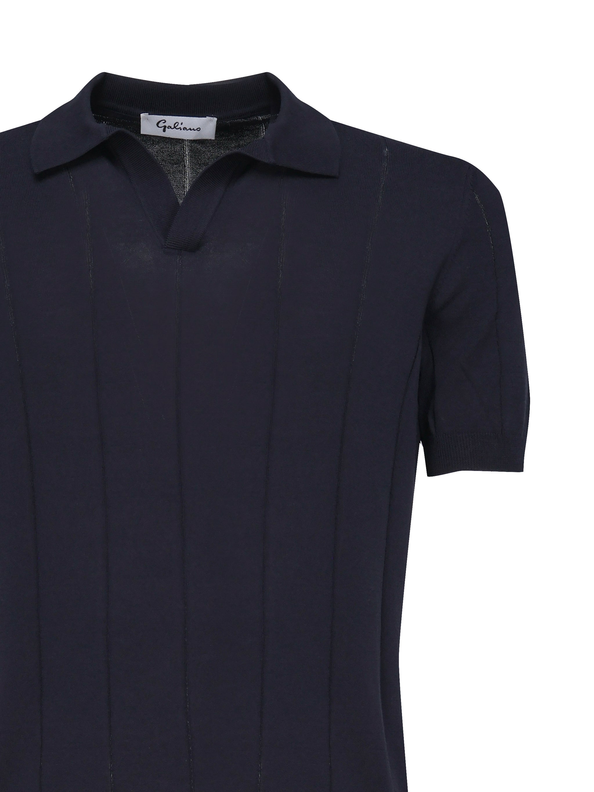 GALIANO T-shirts and Polos Blue Cotton