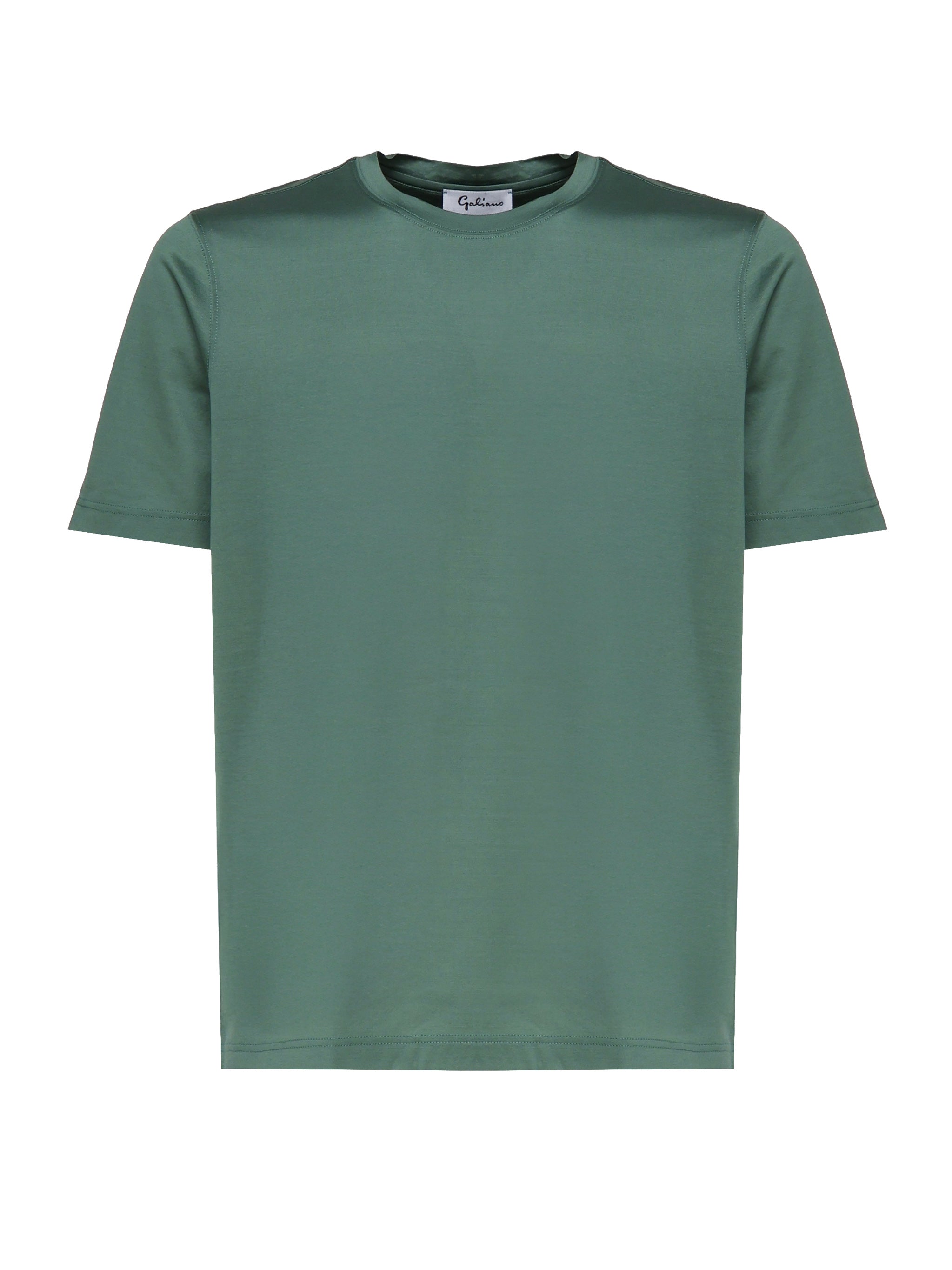 GALIANO T-shirts and Polos Green Cotton