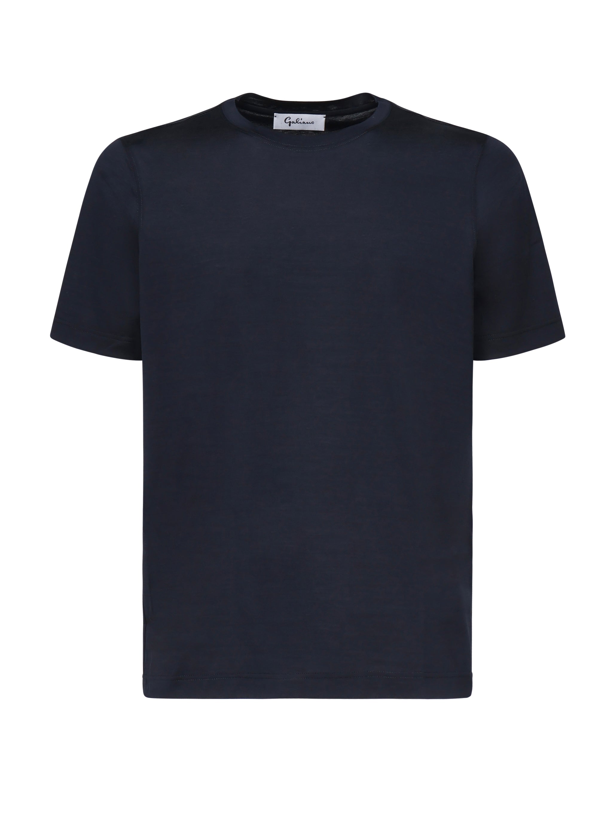 GALIANO T-shirts and Polos Blue Cotton