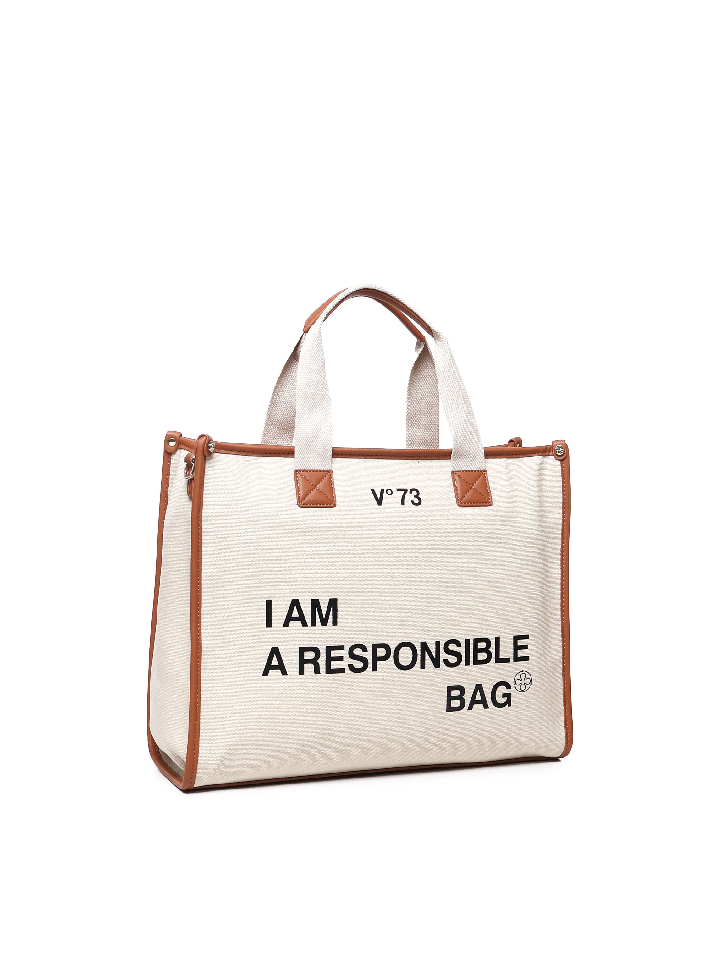 V° 73 Bags Natural/cuir Cotton