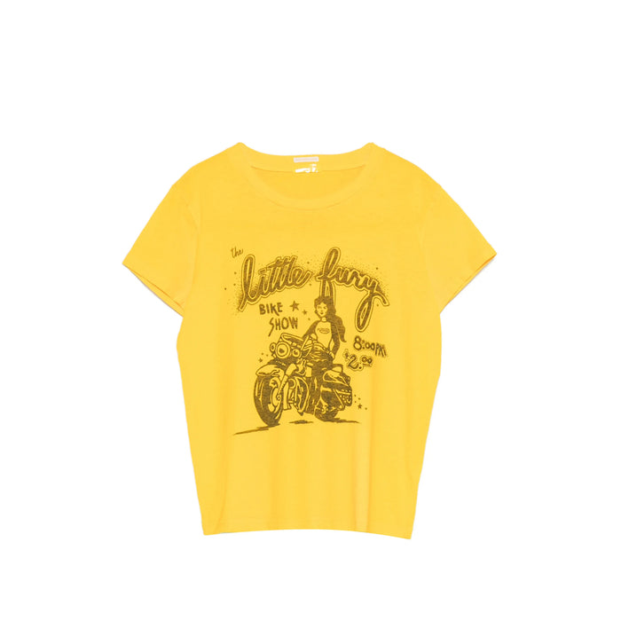 T-Shirt Mother Yellow Cotton: 100. T-shirts