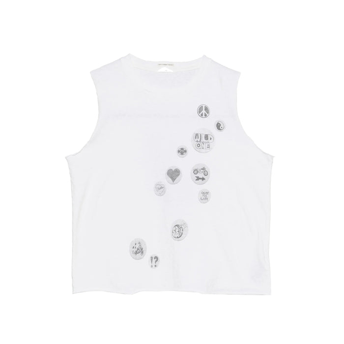 Top Mother White Cotton: 70. Tops