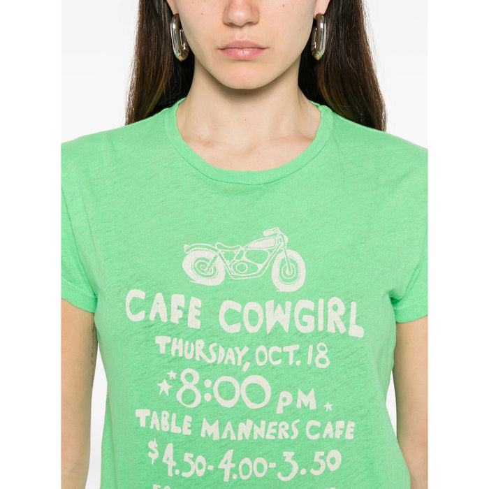 T-Shirt Mother Green Cotton: 50. T-shirts