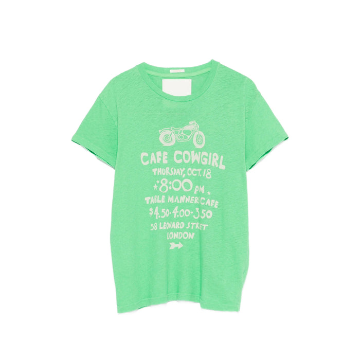 T-Shirt Mother Green Cotton: 50. T-shirts