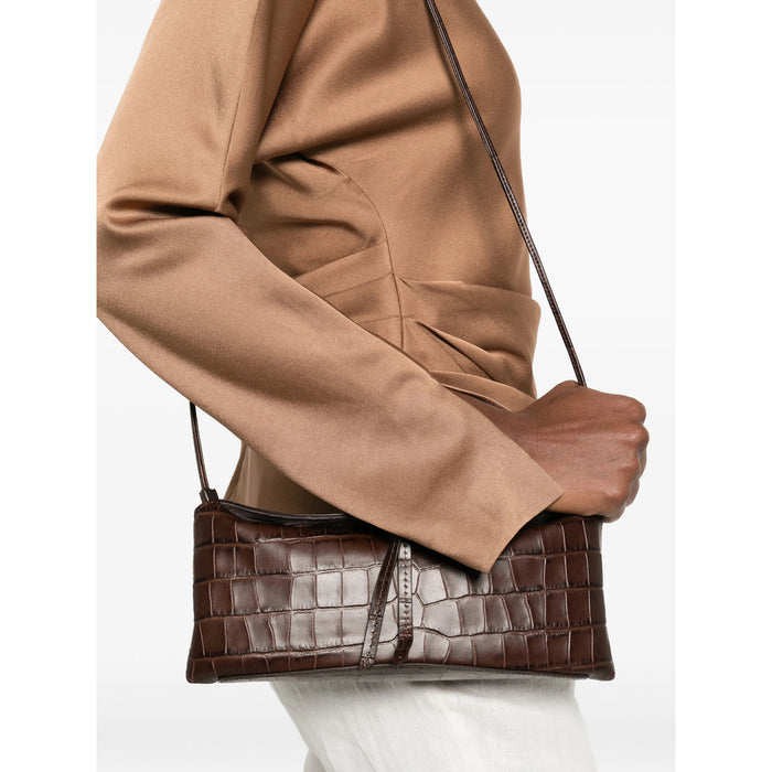 Bag Staud Brown Calf Leather: 100