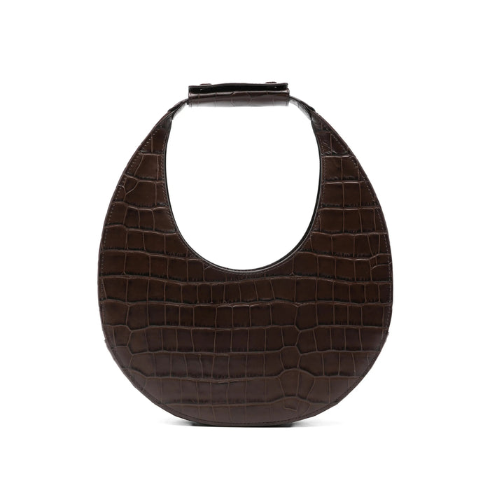 Bag Staud Brown Calf Leather: 100