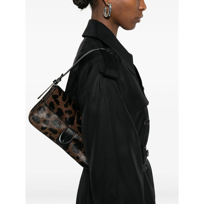 Bag Staud Brown/black Calf Hair: 100