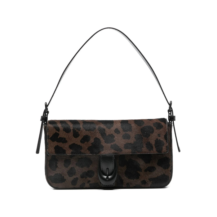 Bag Staud Brown/black Calf Hair: 100