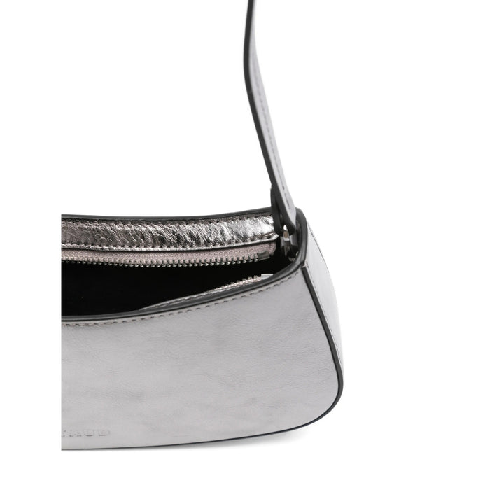 Bag Staud Silver Calf Leather: 100