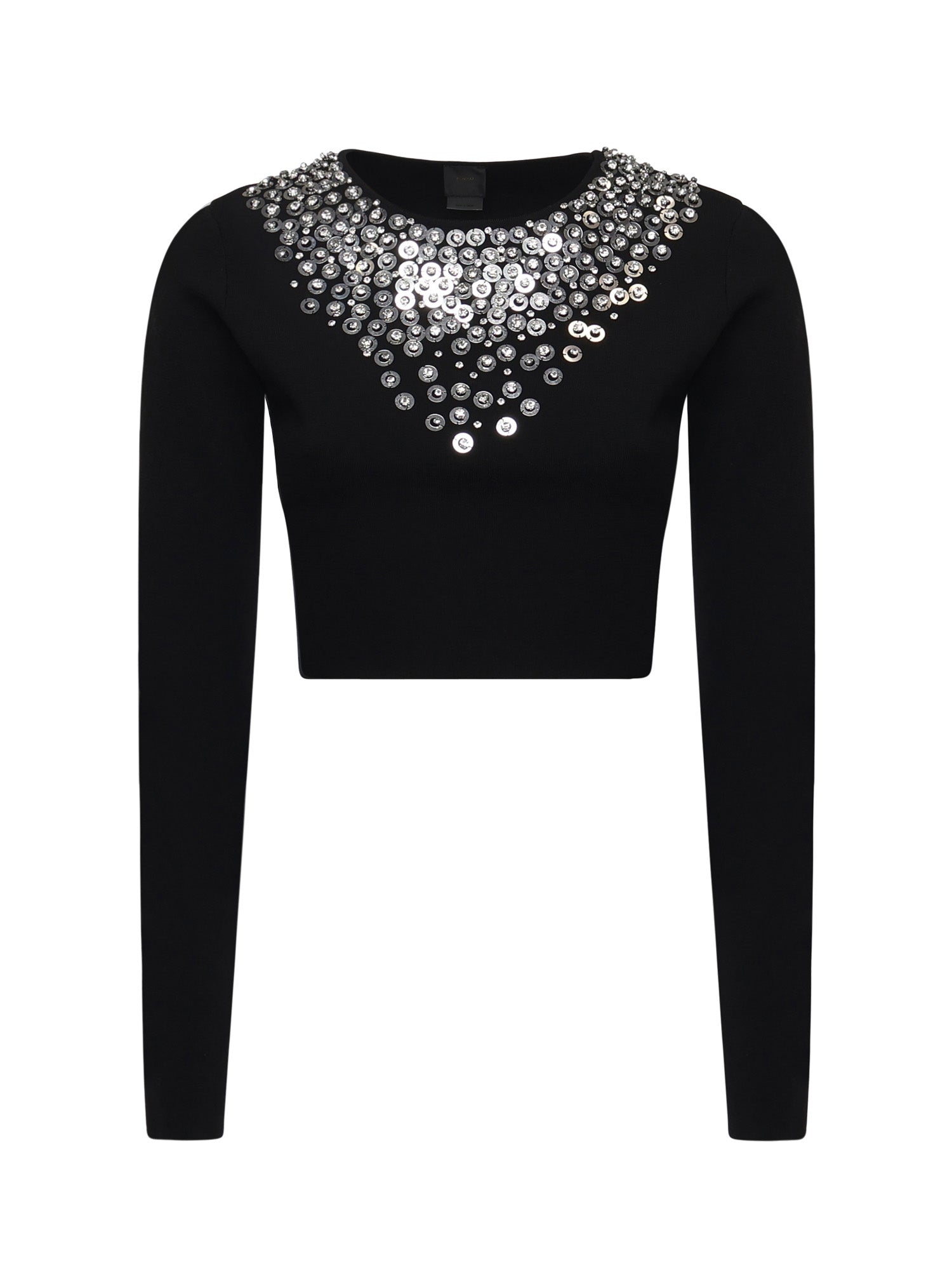 Pinko Sweaters Black Viscose