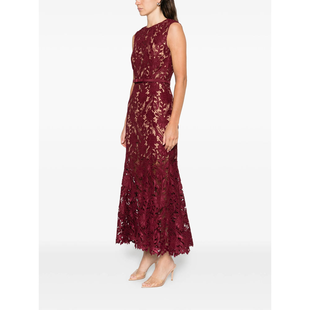 Dress Self-Portrait Red Polyester: 96