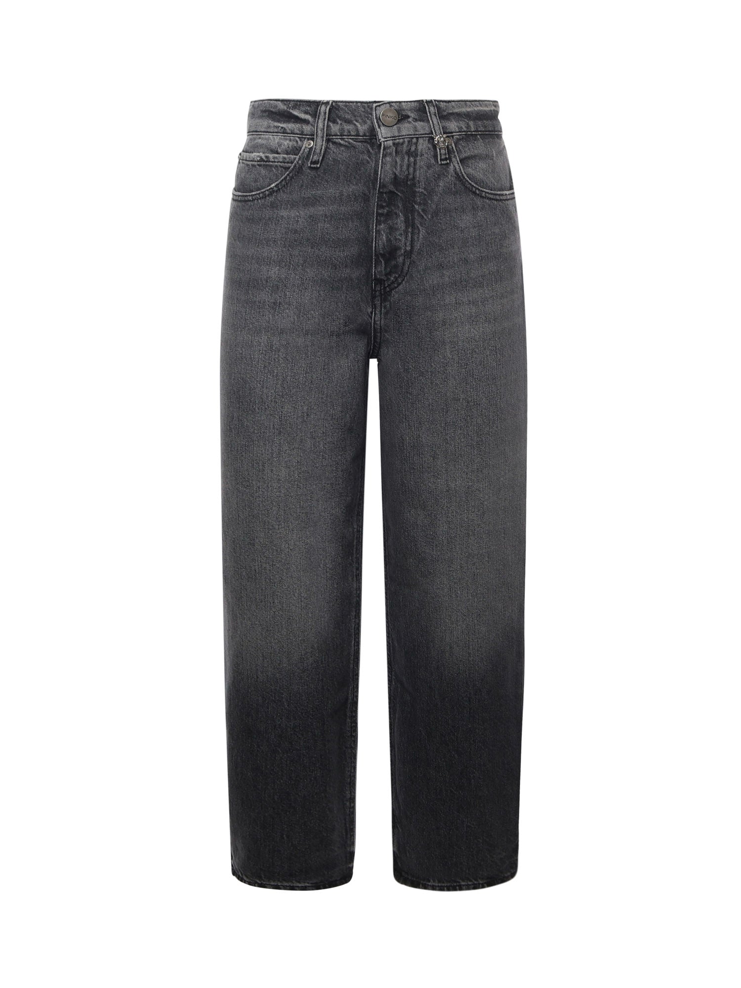 Pinko Jeans Dark Gray Cotton