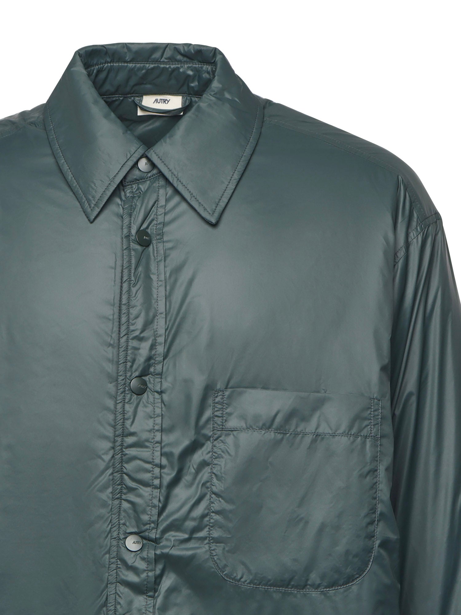 AUTRY Shirts Green Nylon