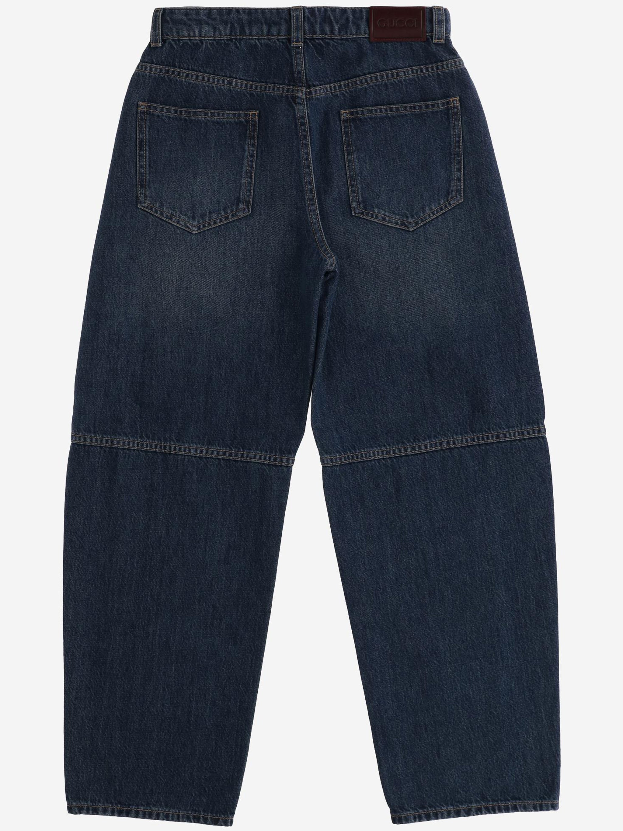 Pants Blue Pantaloni
