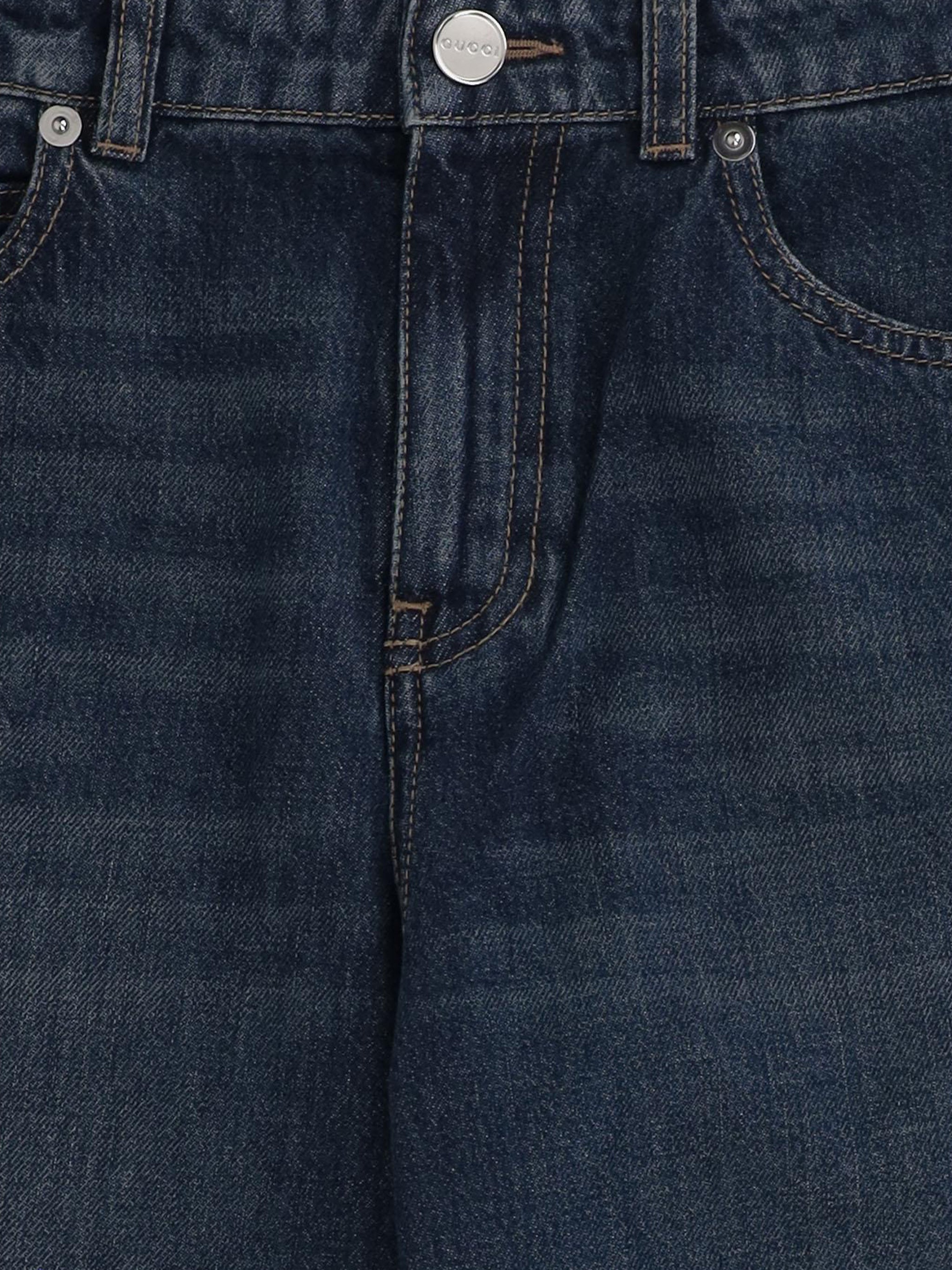 Pants Blue Pantaloni