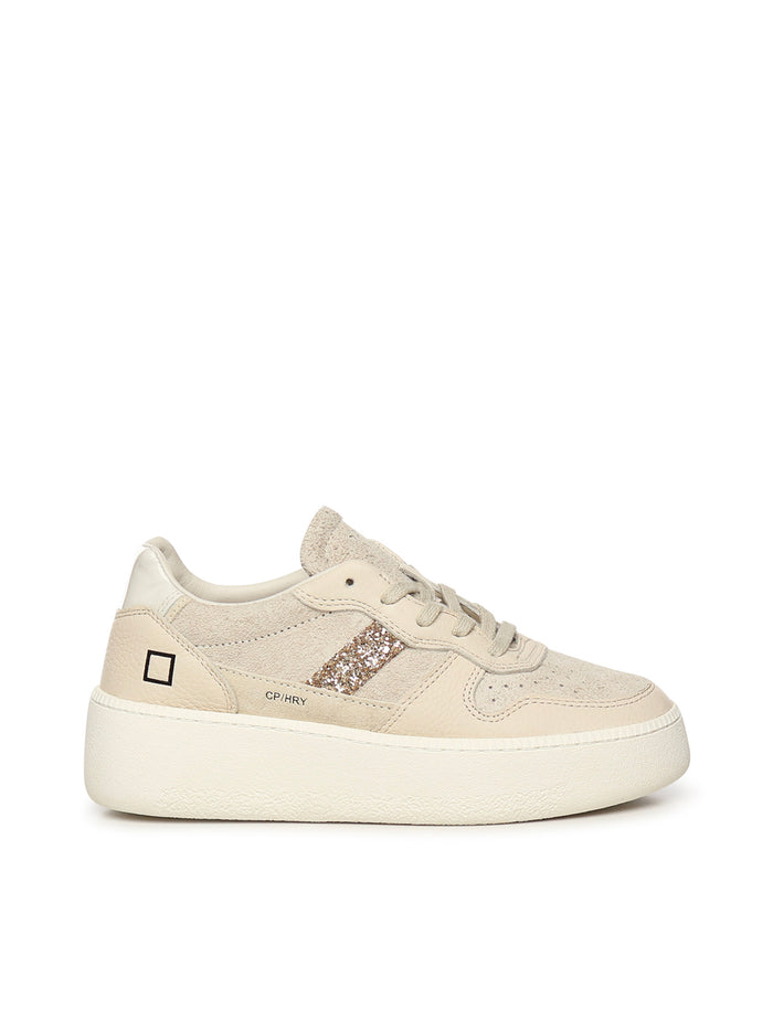 D.a.t.e. Sneakers Beige