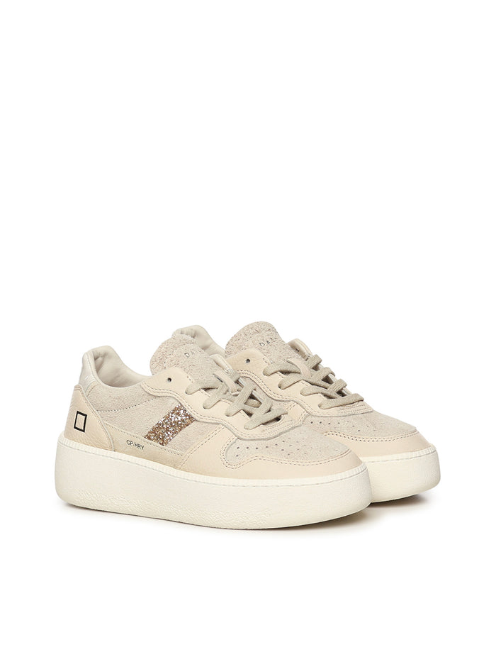 D.a.t.e. Sneakers Beige