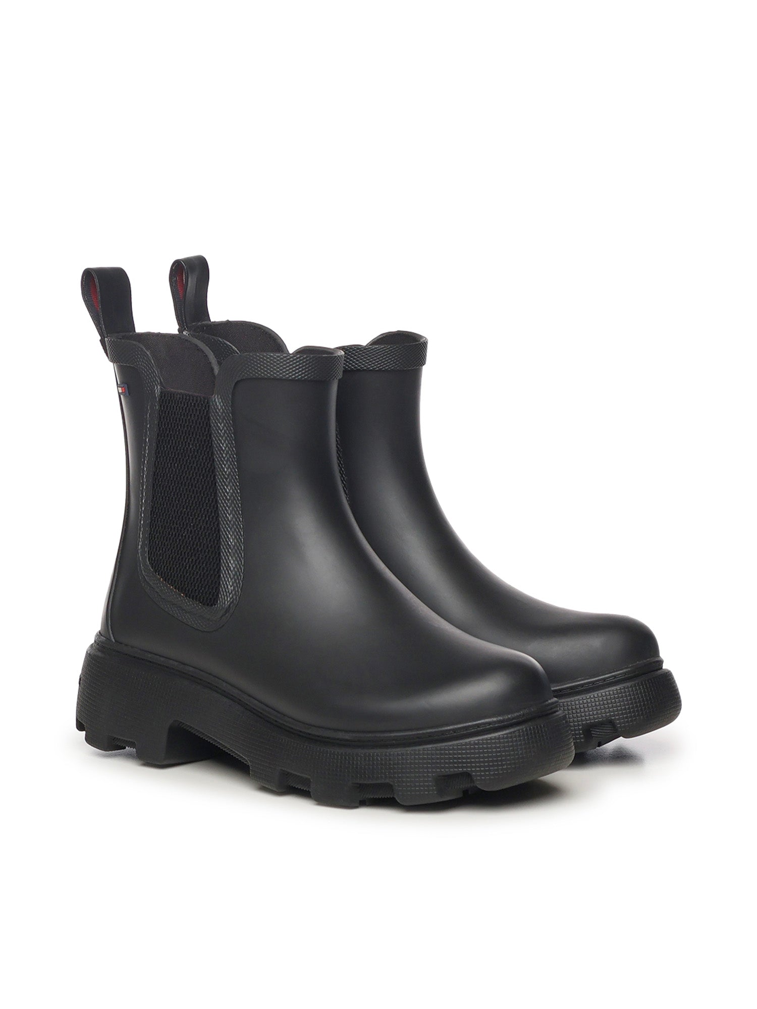 Tommy Hilfiger Boots Black Rubber (natural) ()