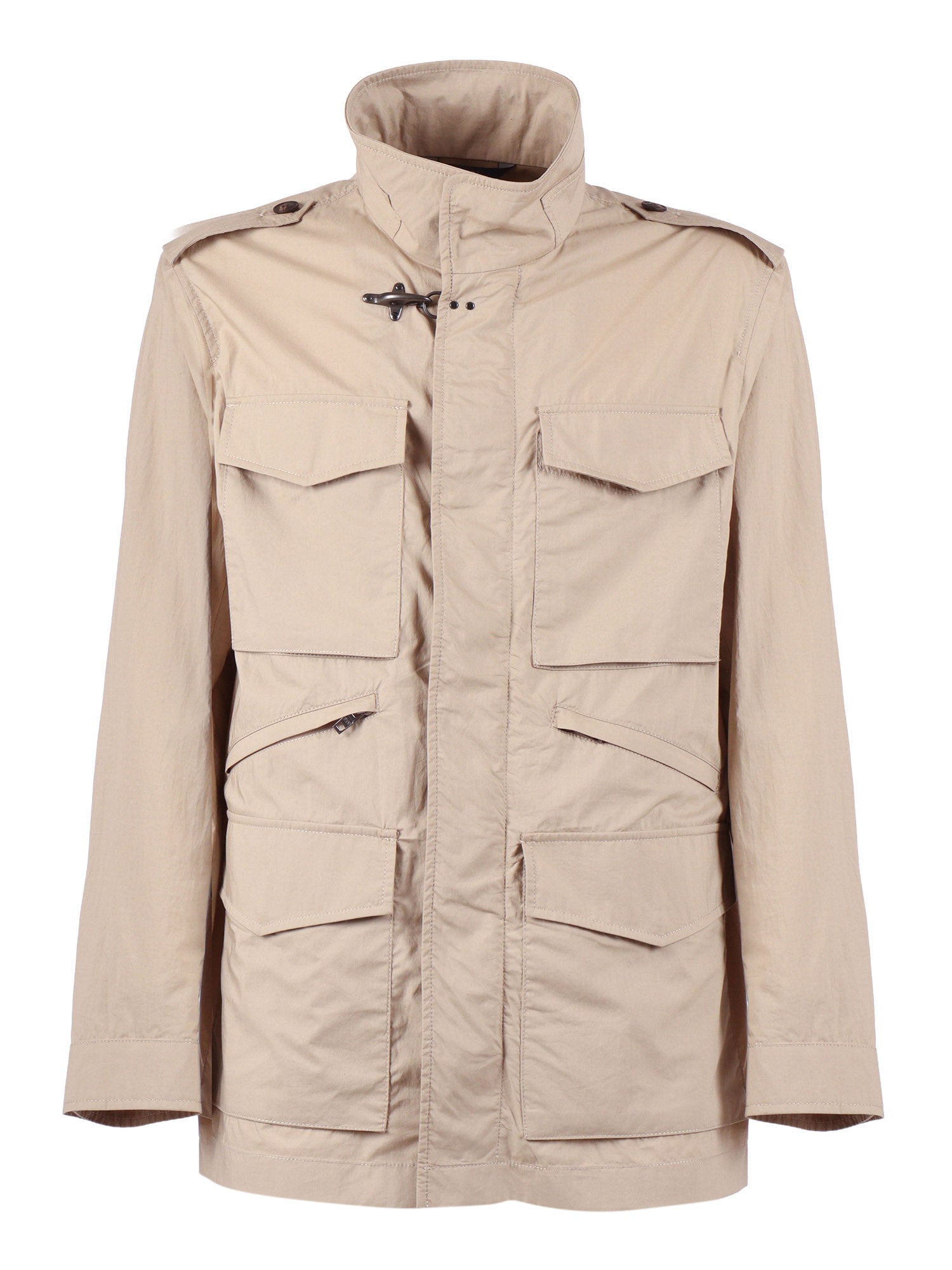 FAY EXPLORER FIELD JACKET Beige Cotton