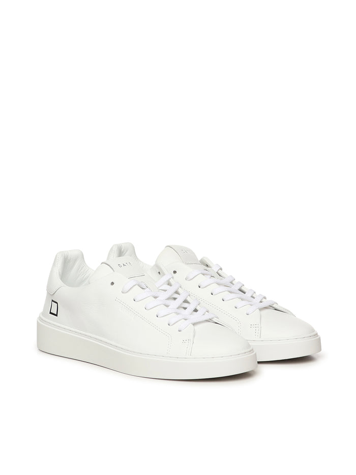 D.a.t.e. Sneakers White Calfskin